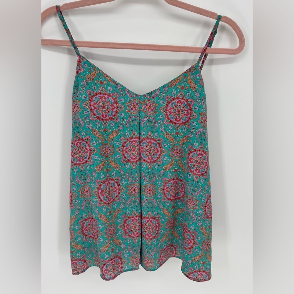 Cynthia Rowley Women's Pleated Blouse Tank Top